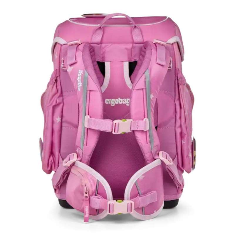 ERGOBAG Schulranzen Set 5 tlg CUBO - WolkenzauBär Rückansicht