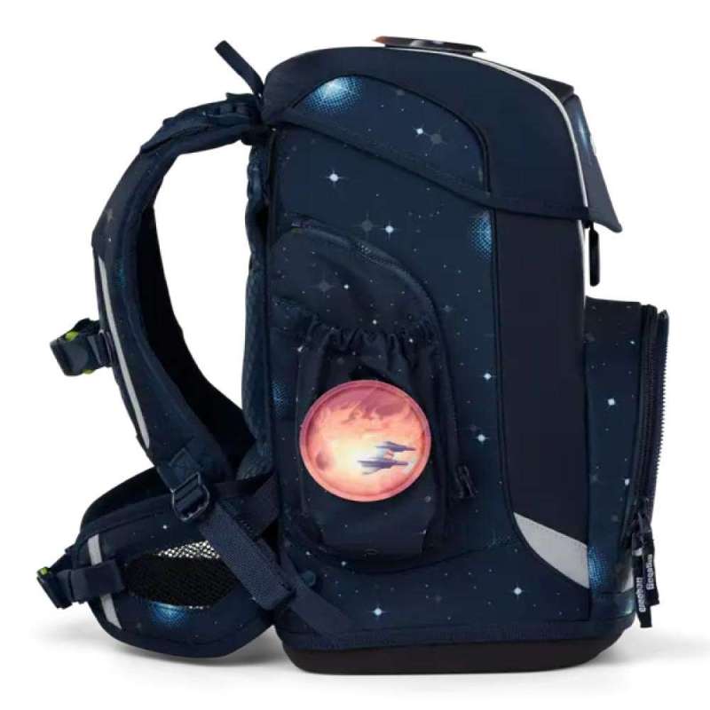 ERGOBAG Schulranzen Set 6 tlg CUBO LIGHT - KoBärnikus rechte Seite