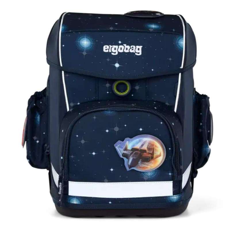 ERGOBAG Schulranzen Set 6 tlg CUBO LIGHT - KoBärnikus reflektierend
