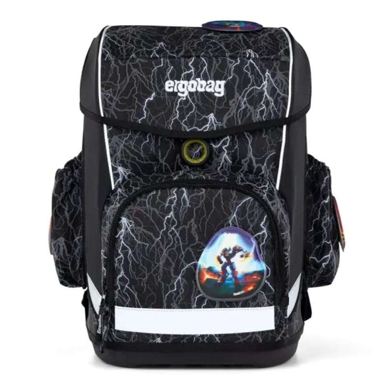 ERGOBAG Schulranzen Set 6 tlg CUBO LIGHT - Super ReflektBär reflektierend