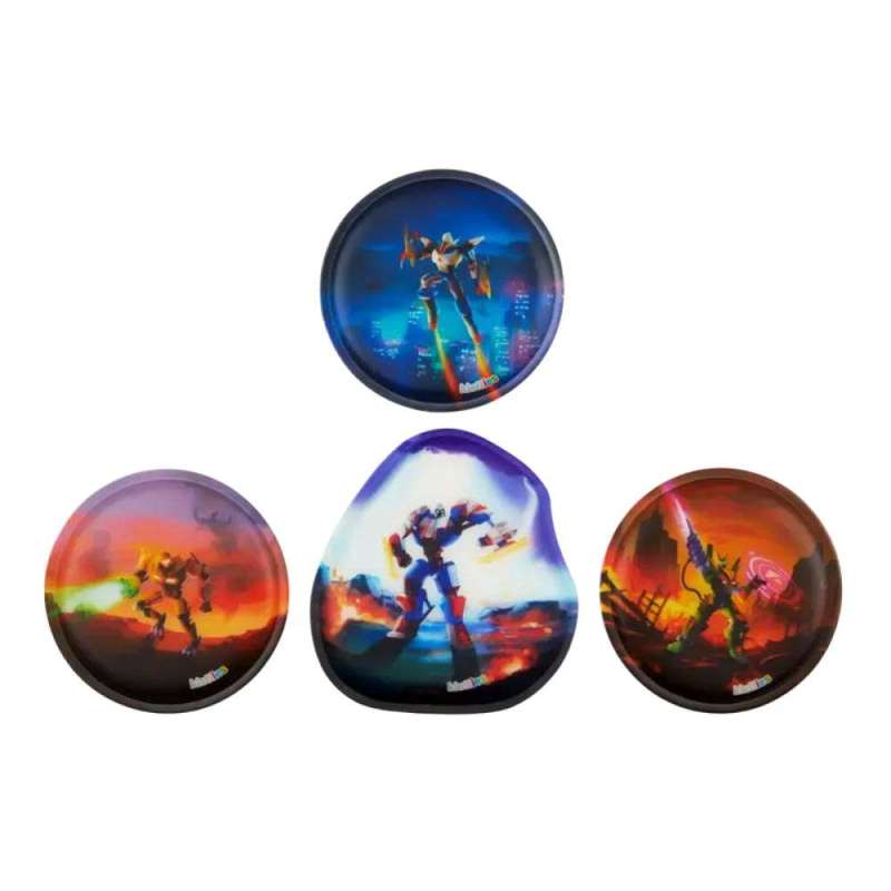 ERGOBAG Schulranzen Set 6 tlg CUBO LIGHT - Super ReflektBär Kletties