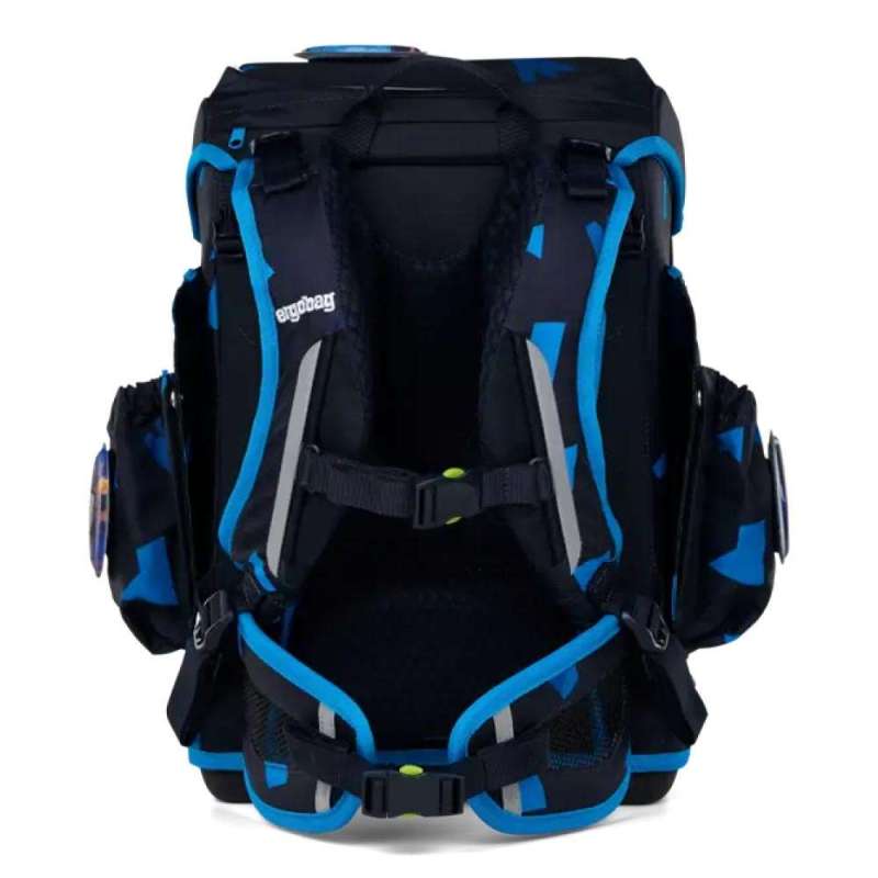 ERGOBAG Schulranzen Set 6 tlg CUBO LIGHT - VerfolgBärjagd Rückansicht