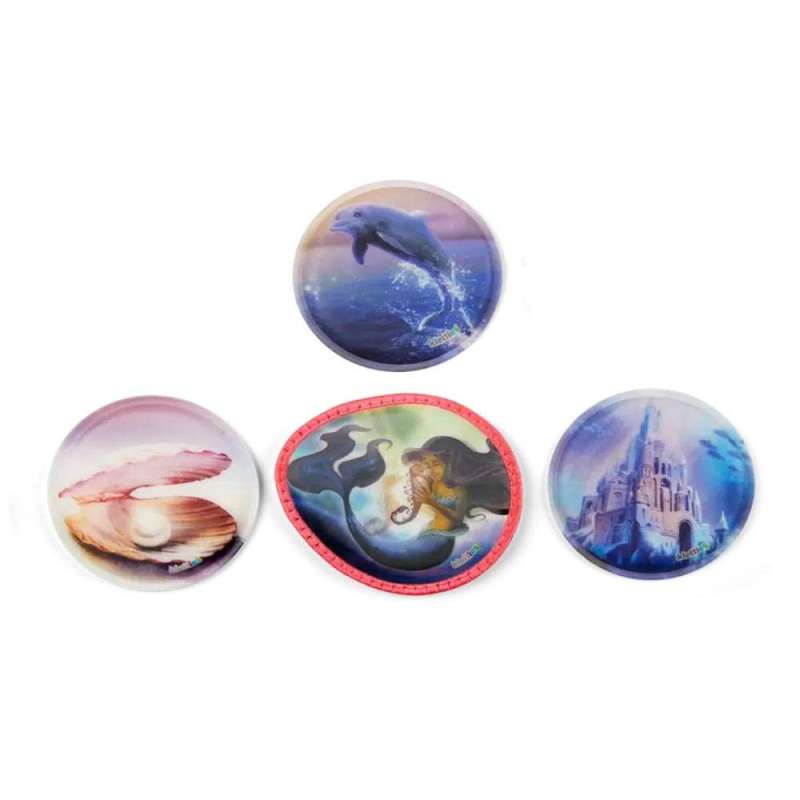 ERGOBAG Schulranzen Set 6 tlg CUBO LIGHT - PerlentauchBär Kletties