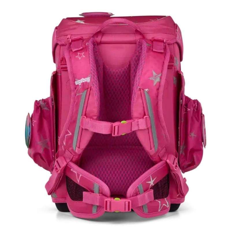 ERGOBAG Schulranzen Set 6 tlg CUBO LIGHT - SternenzauBär Rückansicht