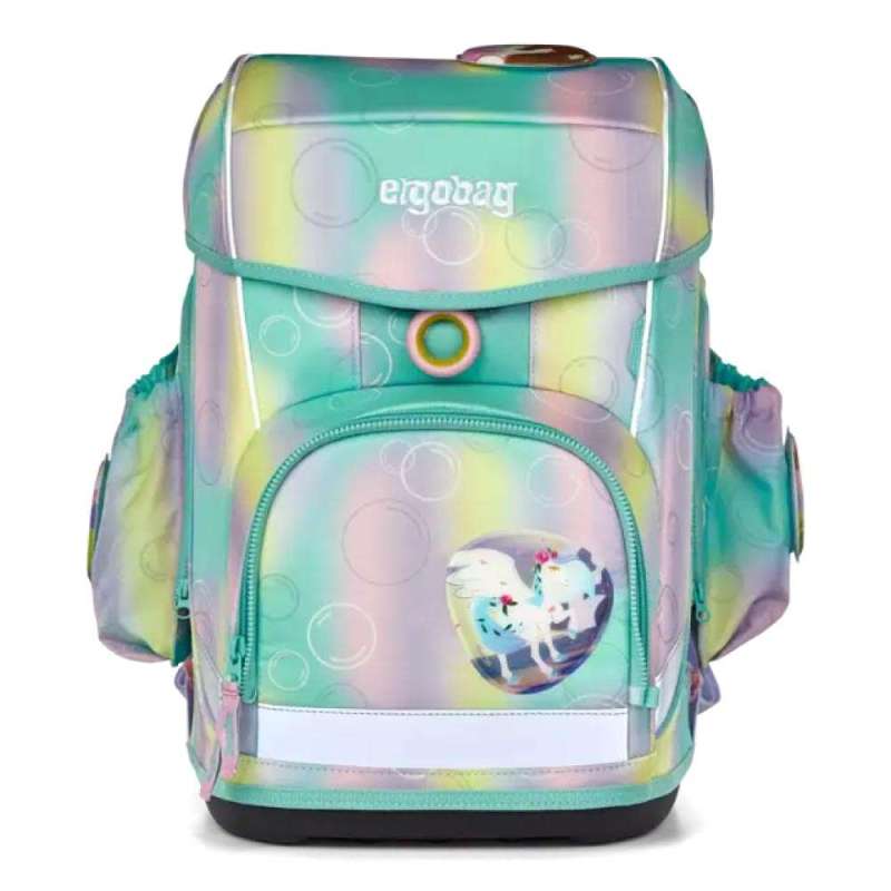 ERGOBAG Schulranzen Set 6 tlg CUBO LIGHT - ZauBärwelt reflektierend