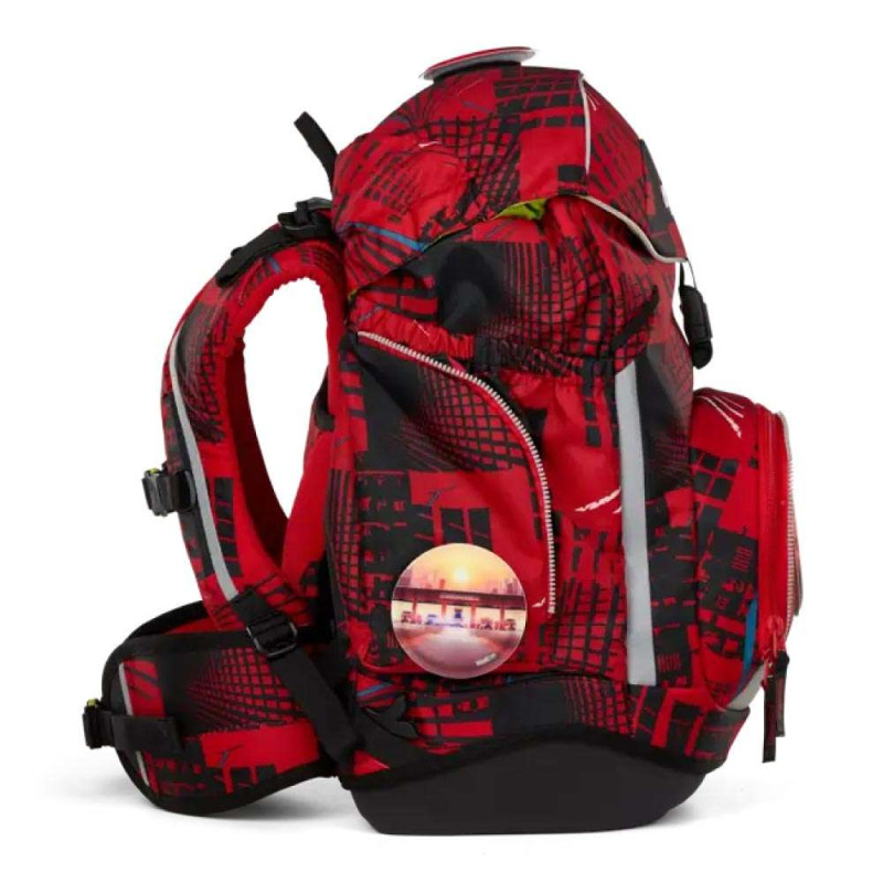 ERGOBAG Schulrucksack Set 6 tlg - AlarmBärreitschaft rechte Seite