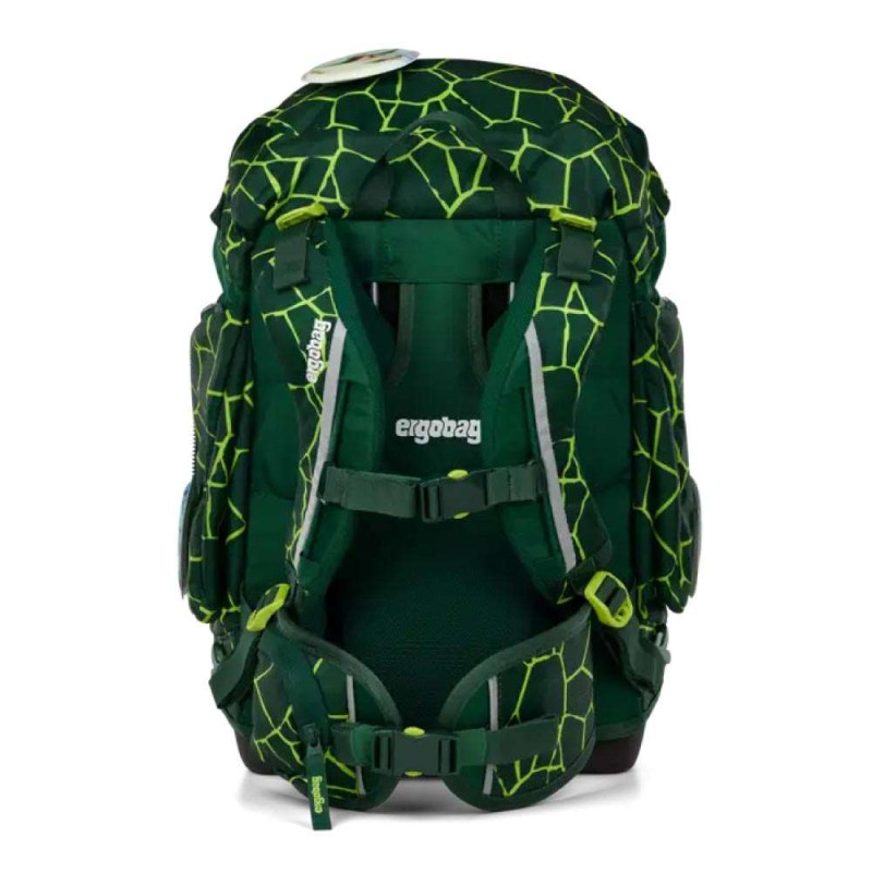 ERGOBAG Schulrucksack Set 6 tlg - BärRex Rückansicht