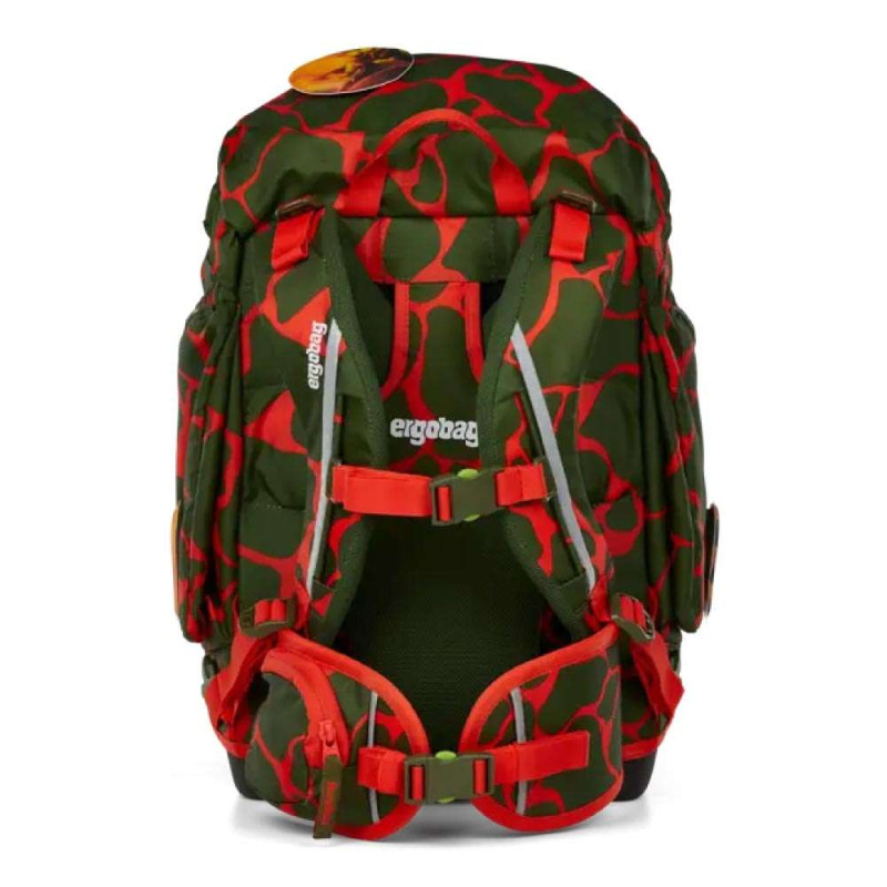 ERGOBAG Schulrucksack Set 6 tlg - FeuerspeiBär Rückansicht