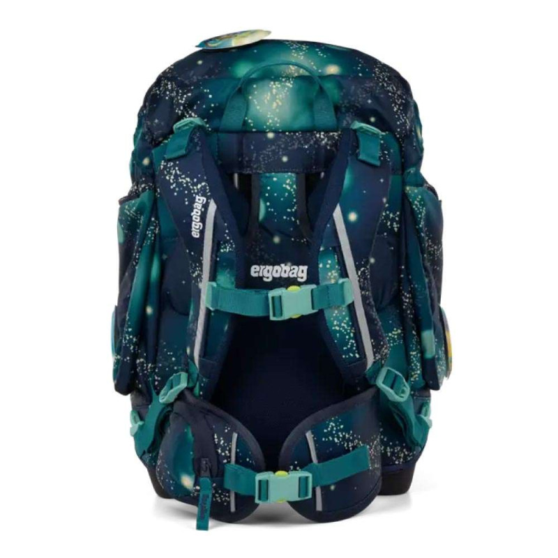 ERGOBAG Schulrucksack Set 6 tlg - RaumfahrBär Rückansicht