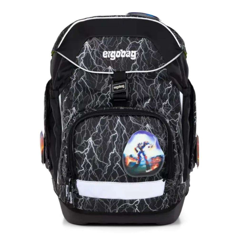 ERGOBAG Schulrucksack Set 6 tlg - Super Reflektbär reflektierend