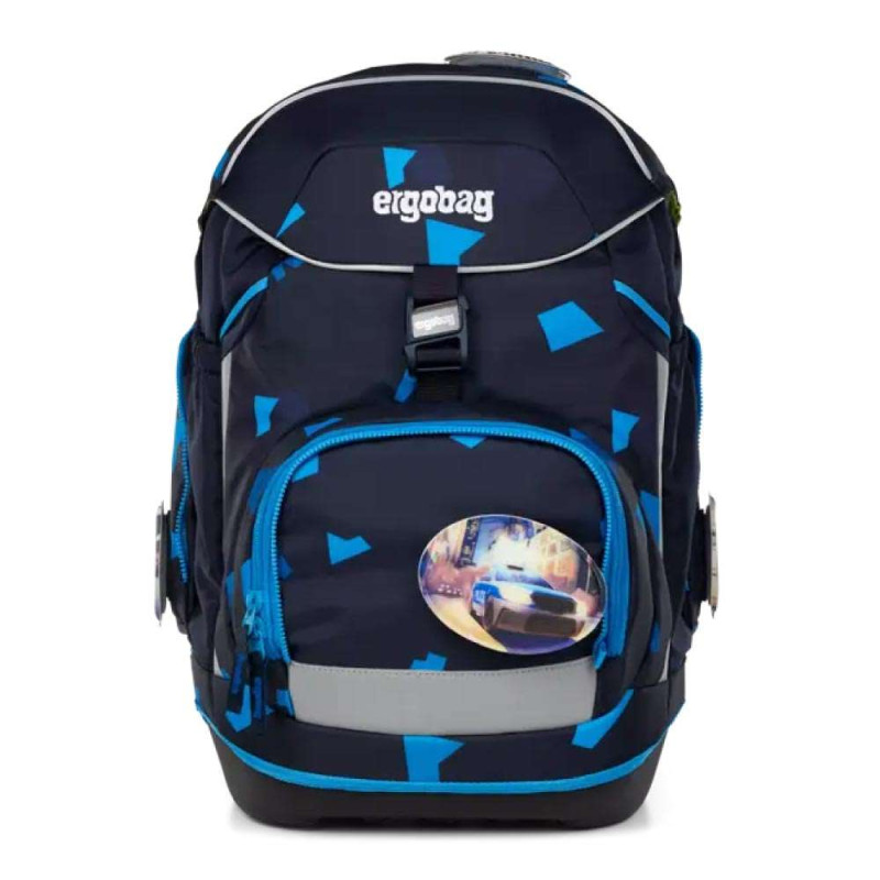 ERGOBAG Schulrucksack Set 6 tlg - VerfolgBärjagd Front