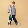 ERGOBAG Schulrucksack Set 6 tlg PACK - Flower PowBär Kind mit Schulranzen Front