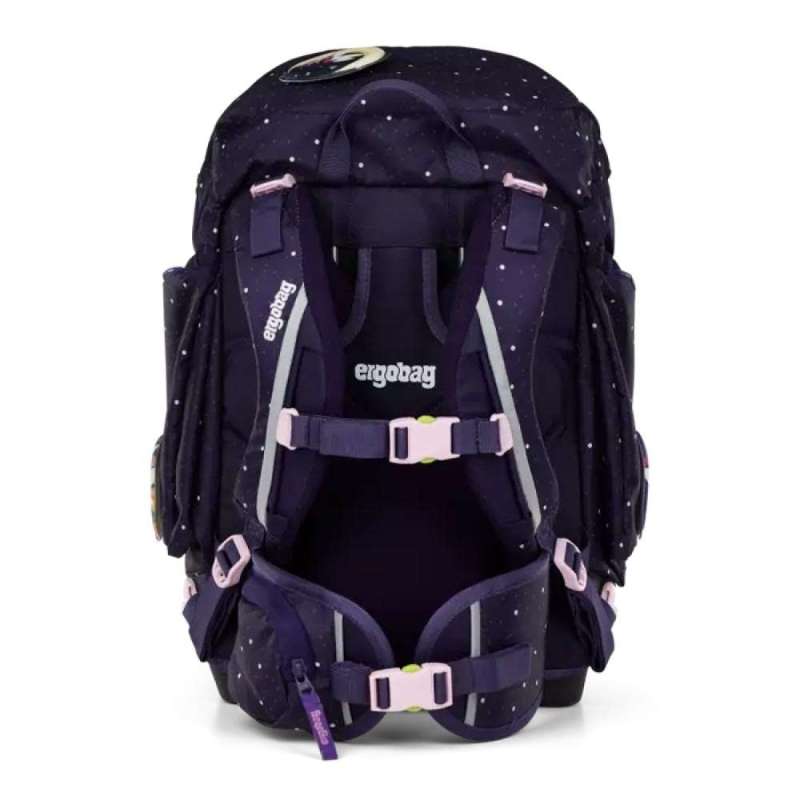 ERGOBAG Schulrucksack Set 6 tlg PACK - SternguckBär Rückansicht