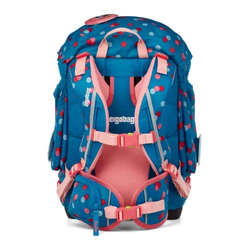 ERGOBAG Schulrucksack Set 6 tlg PACK - VoltiBär Rückansicht