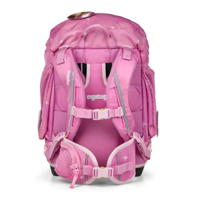 ERGOBAG Schulrucksack Set 6 tlg PACK - WolkenzauBär Rückansicht