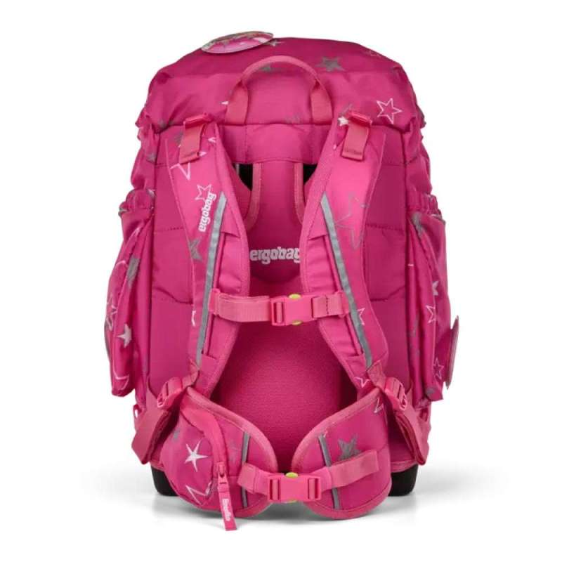 ERGOBAG Schulrucksack Set 6 tlg MAXI - SternenzauBär Rückansicht