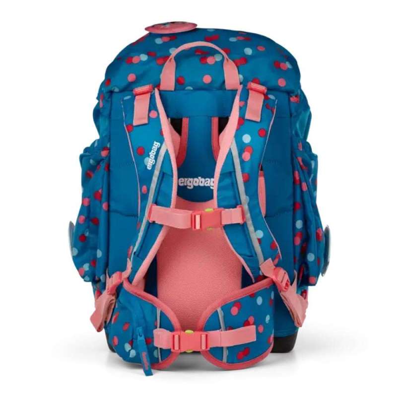 ERGOBAG Schulrucksack Set 6 tlg MAXI - VoltiBär Rückansicht