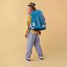 ERGOBAG Schulrucksack Set 6 tlg MAXI - VoltiBär Kind mit Schulranzen Rückansicht