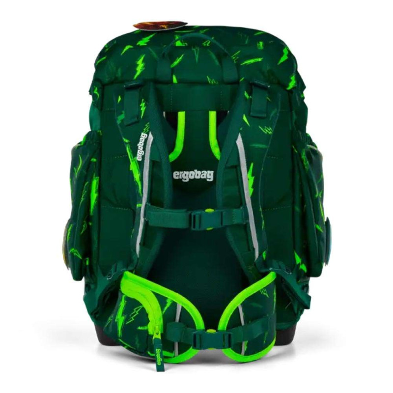 ERGOBAG Schulrucksack Set 6 tlg MAXI - Bärtastisch Rückansicht
