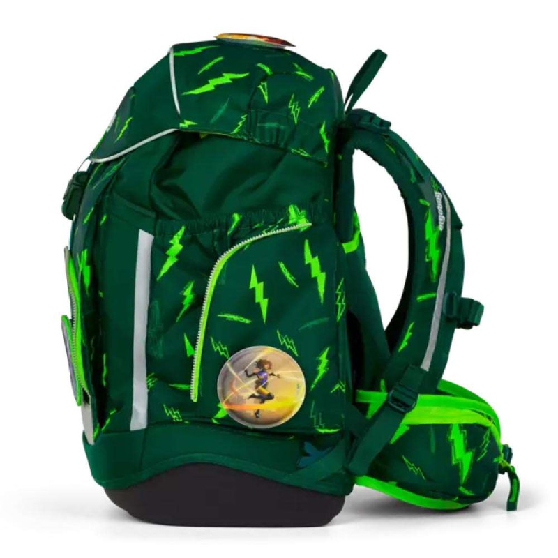 ERGOBAG Schulrucksack Set 6 tlg MAXI - Bärtastisch linke Seite