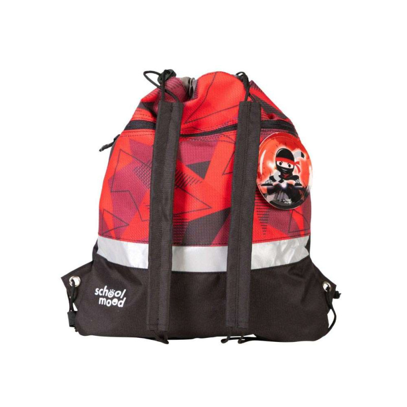 SCHOOL MOOD Schulranzen Set 7 tlg CHAMPION MAXX - Kai Ninja Sporttasche