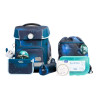 SCHOOL MOOD Schulranzen Set 7 tlg CHAMPION MAXX - Moritz Weltall
