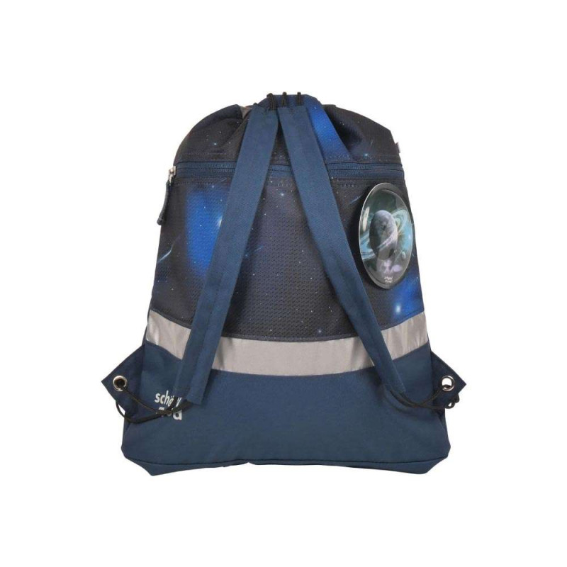 SCHOOL MOOD Schulranzen Set 7 tlg CHAMPION MAXX - Moritz Weltall Sporttasche