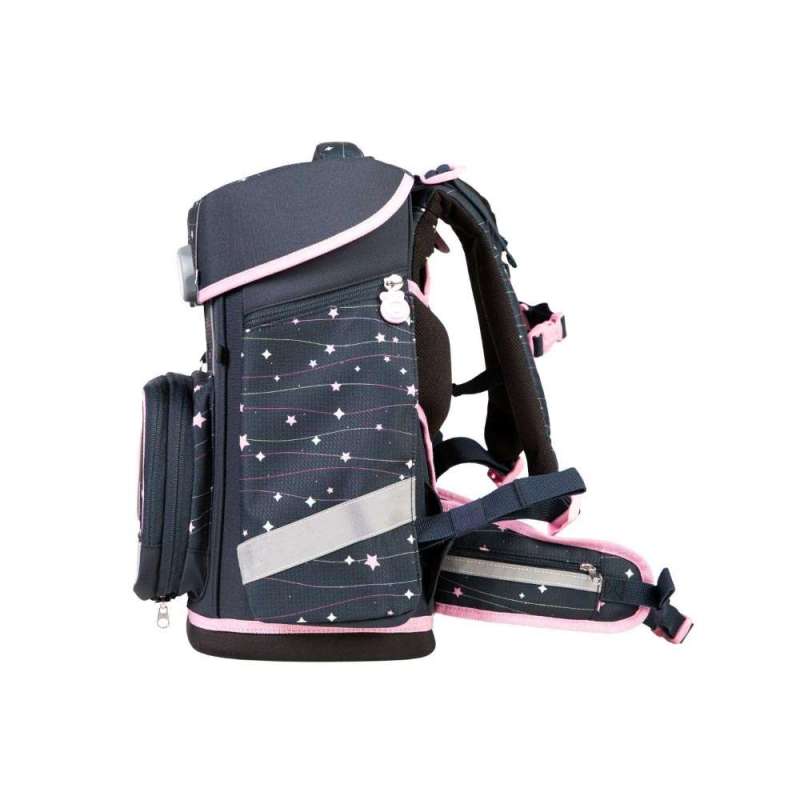 SCHOOL MOOD Schulranzen Set 7 tlg CHAMPION MAXX -  Ella Pony seitlich