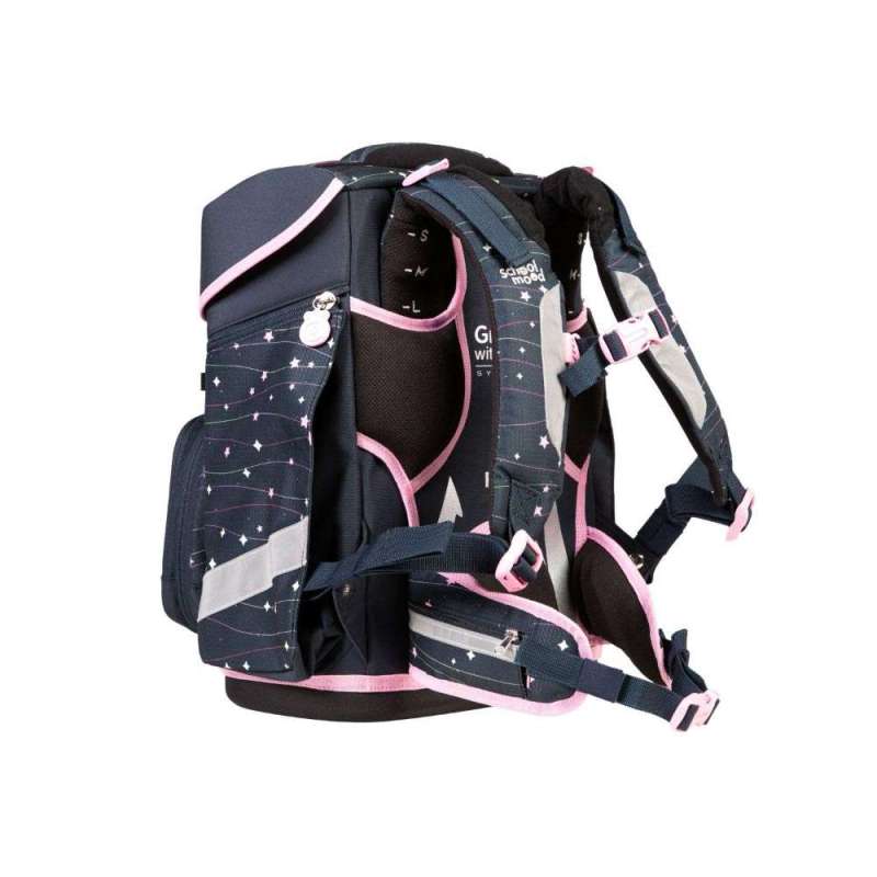 SCHOOL MOOD Schulranzen Set 7 tlg CHAMPION MAXX -  Ella Pony seitliche Rückansicht