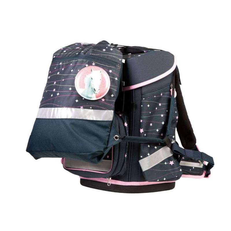 SCHOOL MOOD Schulranzen Set 7 tlg CHAMPION MAXX -  Ella Pony Schulranzen mit Sporttasche
