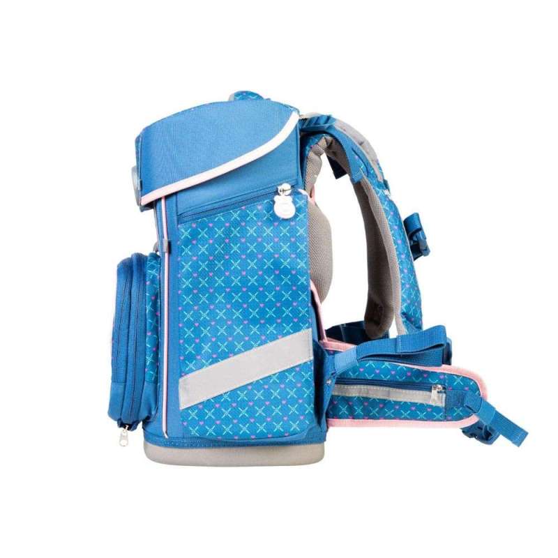 SCHOOL MOOD Schulranzen Set 7 tlg CHAMPION MAXX - Mila Pferd seitlich