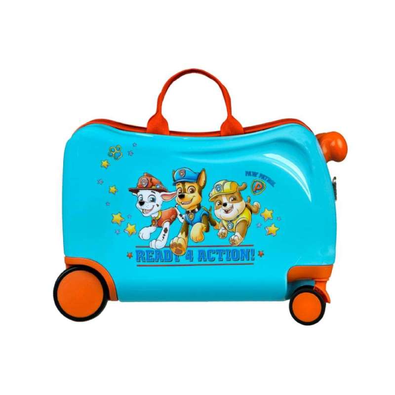 SCOOLI Kinderkoffer Ride-On Trolley - Paw Patrol Front