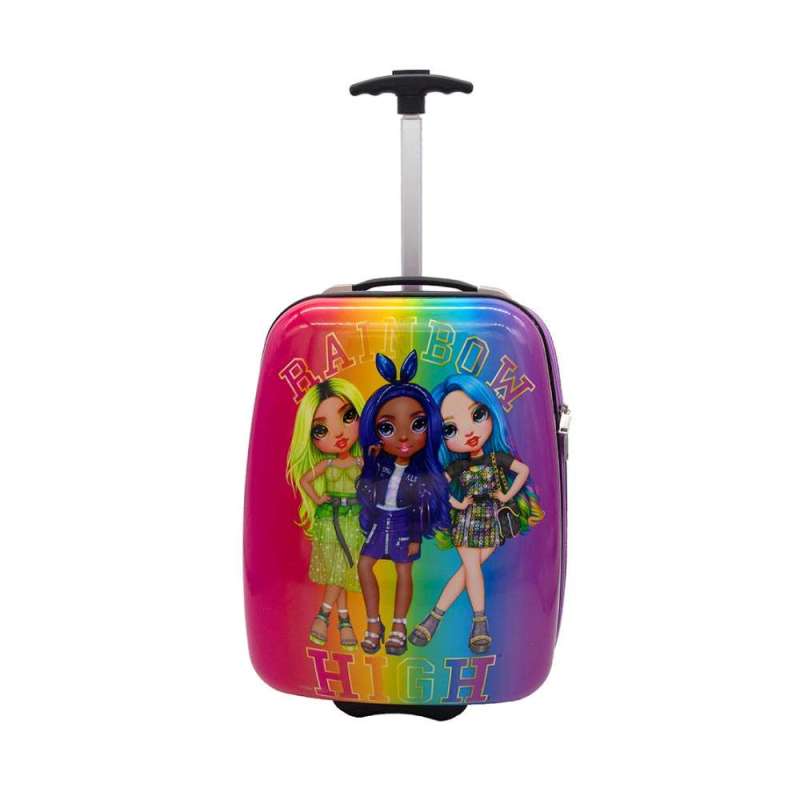 SCOOLI Kinderkoffer Trolley 16' - Rainbow High Front