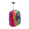 SCOOLI Kinderkoffer Trolley 16' - Rainbow High seitliche Front