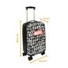 SCOOLI Kinderkoffer Trolley 20' - Marvel Comics  Maßangabe