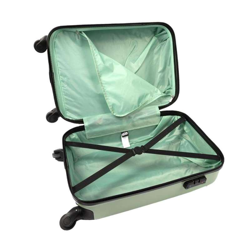 SCOOLI Kinderkoffer Trolley 20' - The Child geöffnet leer