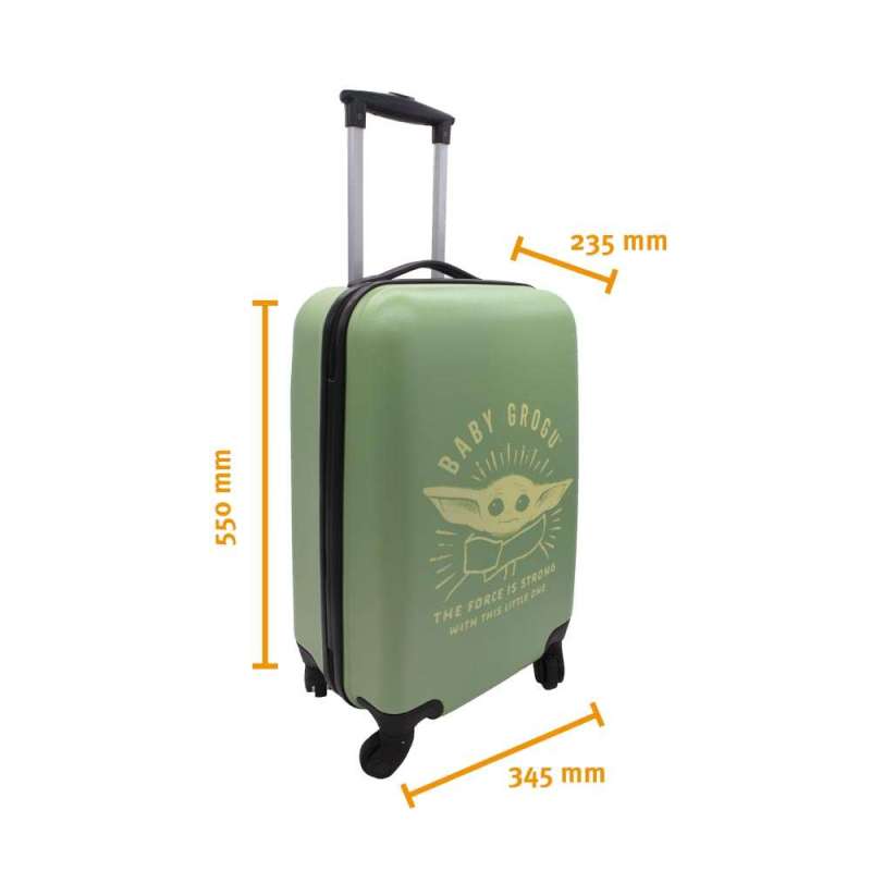 SCOOLI Kinderkoffer Trolley 20' - The Child Maßangabe