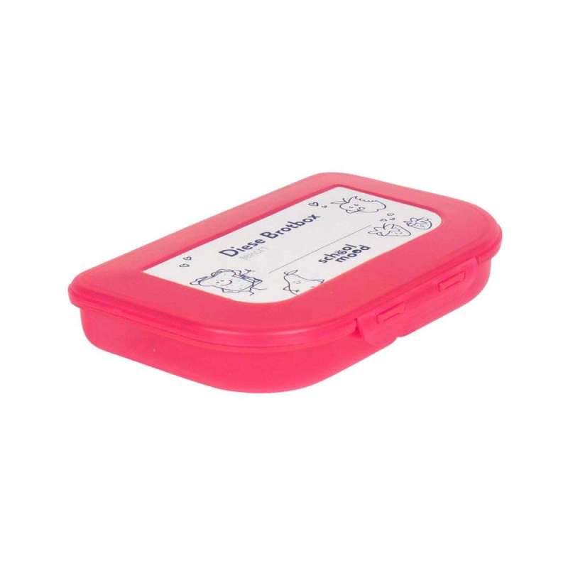SCHOOL MOOD Brotdose - pink geschlossen