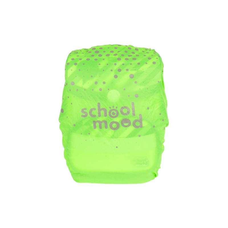 SCHOOL MOOD Regenschutz - neongrün