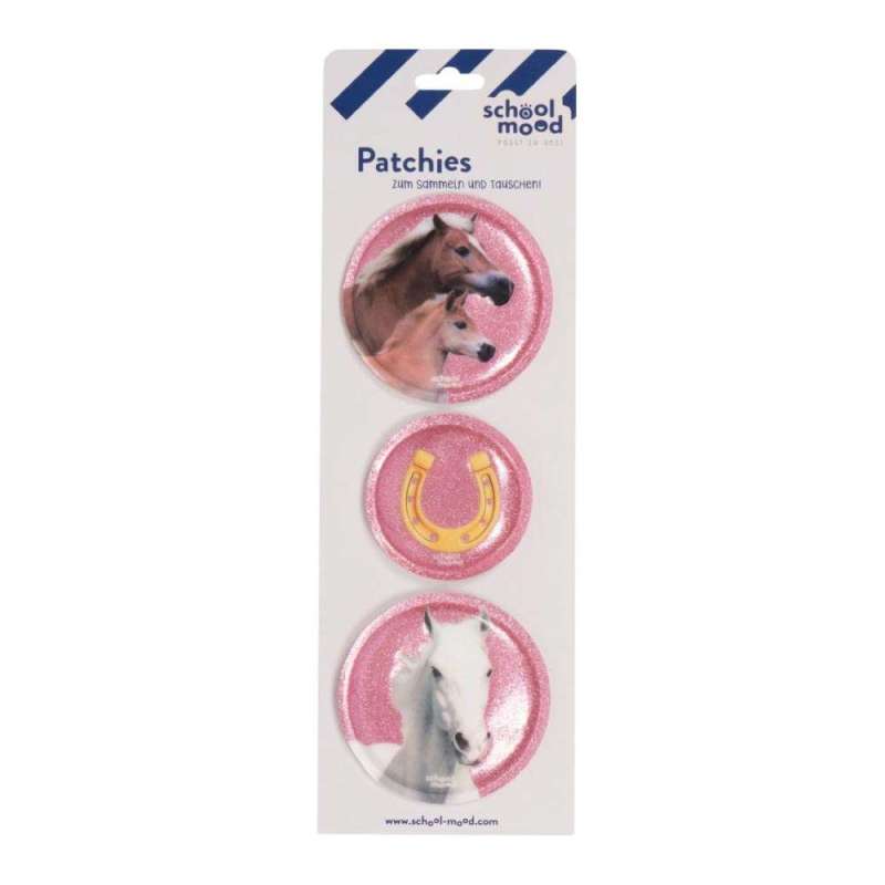 SCHOOL MOOD Patchy 3er-Set - Ella verpackt