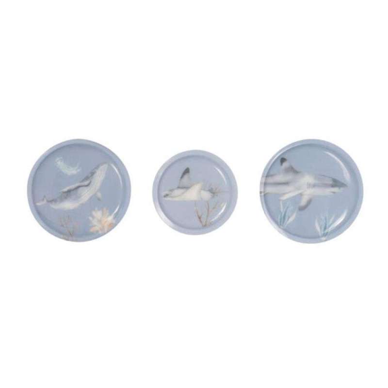 SCHOOL MOOD Patchy 3er-Set - Aqua