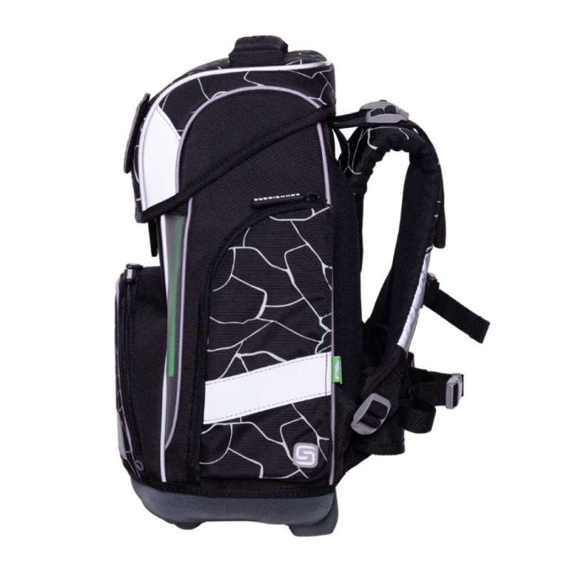 SCHNEIDERS Schulranzen 9 tlg Set ERGOLITE - Dark Hunter linke Seite