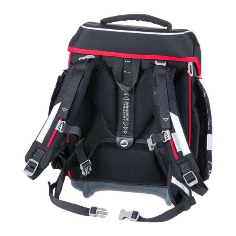 SCHNEIDERS Schulranzen 9 tlg Set ERGOLITE - Dragon Hero Rückansicht