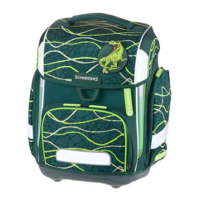 SCHNEIDERS Schulranzen 9 tlg Set ERGOLITE - Jurassic Front