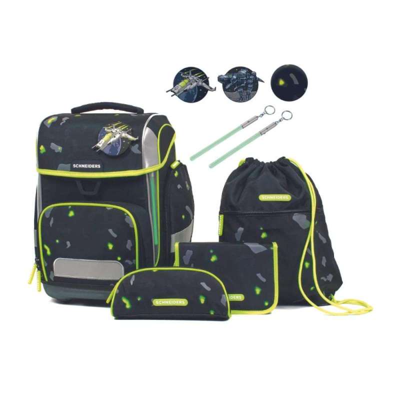 SCHNEIDERS Schulranzen 9 tlg Set ERGOLITE - Outer Space