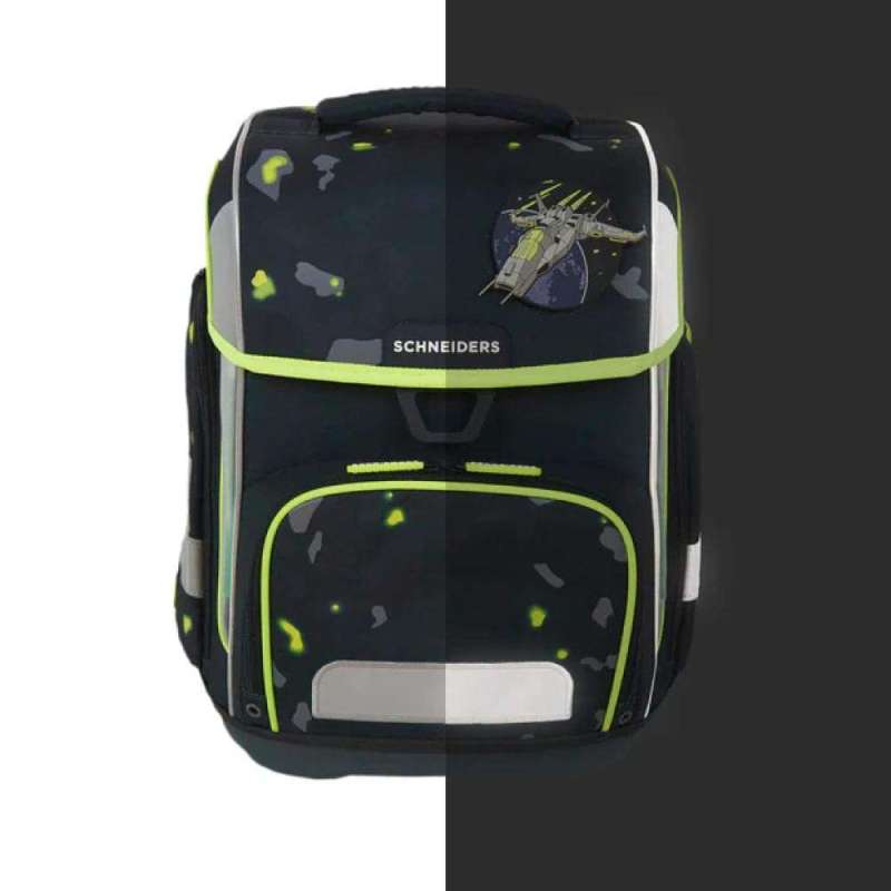 SCHNEIDERS Schulranzen 9 tlg Set ERGOLITE - Outer Space reflektierend