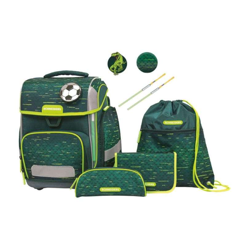 SCHNEIDERS Schulranzen 9 tlg Set ERGOLITE - Soccer Star