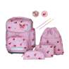 SCHNEIDERS Schulranzen 9 tlg Set ERGOLITE - Cherry Pop