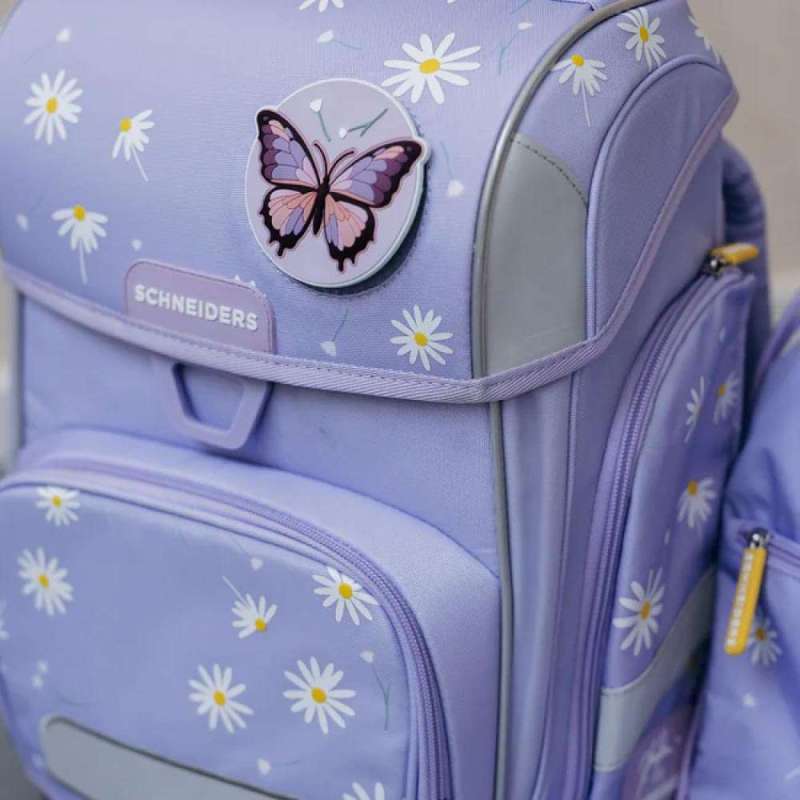 SCHNEIDERS Schulranzen 9 tlg Set ERGOLITE - Daisy Detailansicht Kletties