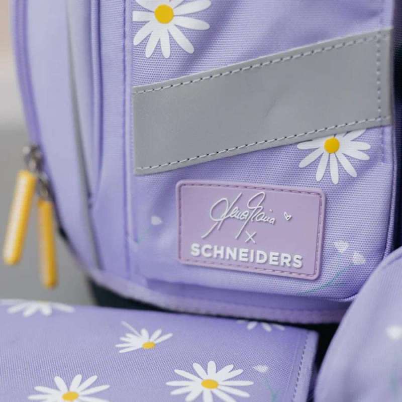 SCHNEIDERS Schulranzen 9 tlg Set ERGOLITE - Daisy Logo